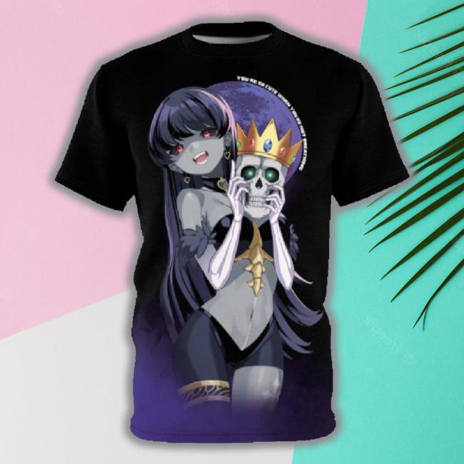 Ahmya V2 - Cute Demon Anime Girl Unisex Aop Cut & Sew 3D Tee Shirt