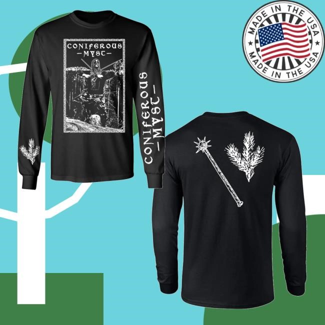 Out Of Season Label Merch Store Shop Coniferous Myst Vast Mountain Castles 4-Sided Sweaters