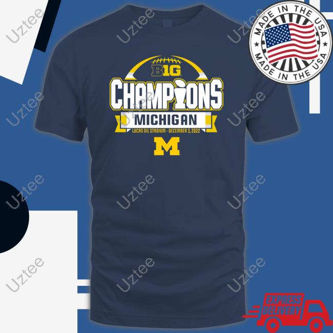 Michigan Big Ten Championship Tee Shirt