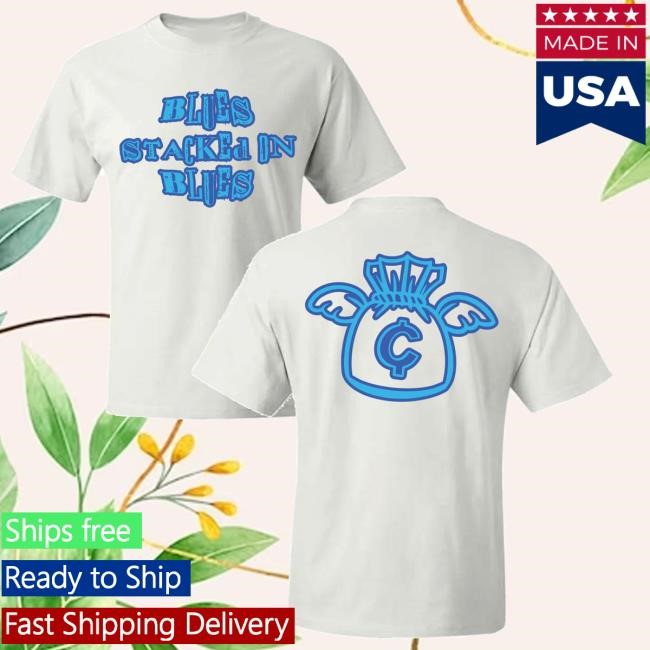 Gherbo Merch Store Blues Stackin On Blues Hooded Sweatshirt 150 Dreamteam