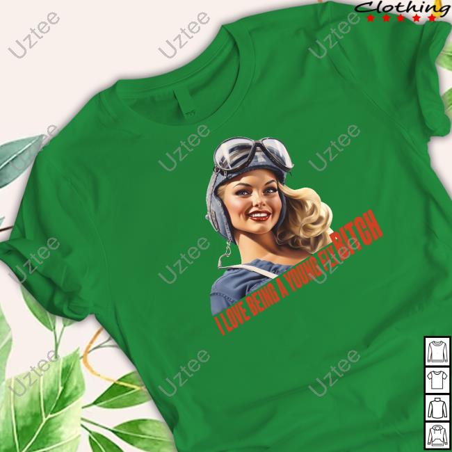 I Love Being A Young Fly Bitch Long Sleeve T Shirt Banter Baby Merch