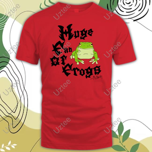 Itsblarg Huge Fan Of Frogs Tee Shirt