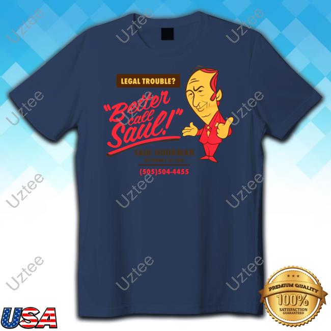 Legal Trouble Better Call Saul Goodman Attorney At Law Tank Top