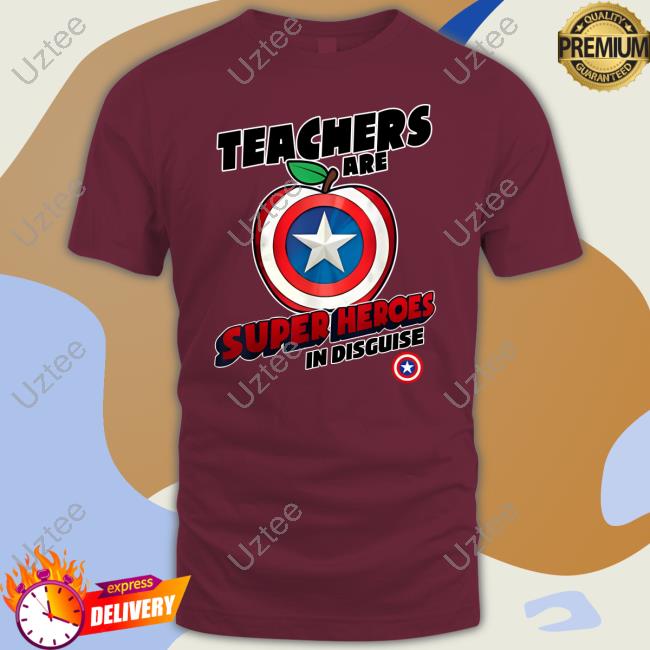 Marvel Captain America Teachers Are Super Heroes In Disguise Official Shirt