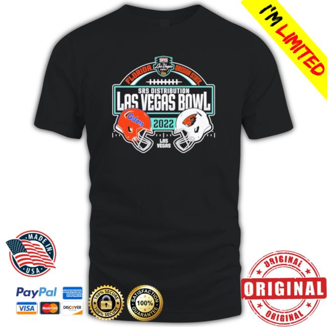 Oregon State Beavers Vs Florida Gators Srs Distribution Las Vegas Bowl 2023 Crewneck Sweatshirt