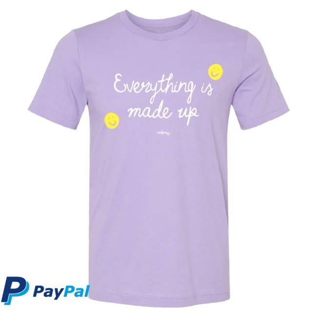 Official Ak Przy Merch Everything Is Made Up Purple Crewneck Sweatshirt