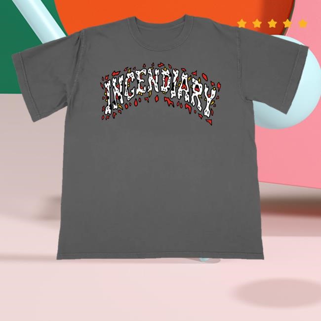 Allin Merch Incendiary Henbo Bones Skull T Shirt