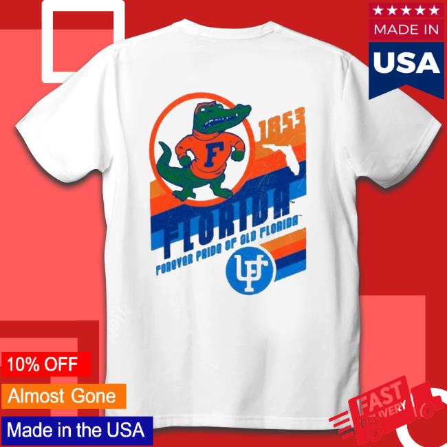 Premium Florida Gators 1853 Forever Pride Of Ols Florida Vintage Slant Lines Classic Shirt