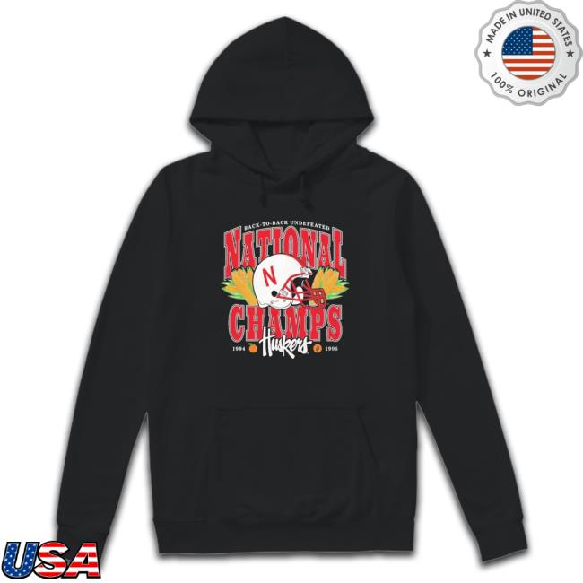 Nebraska 1994 And 1995 National Champs Hoodie