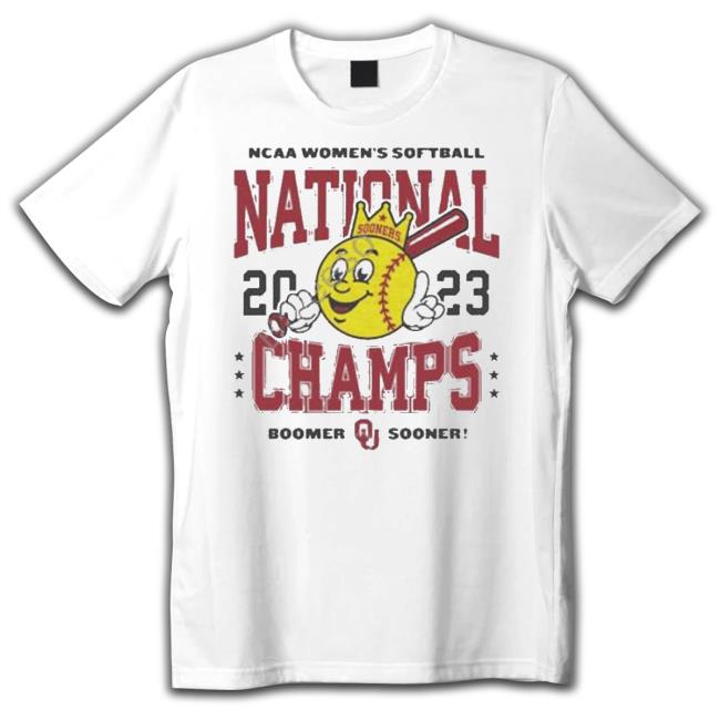 Official Oklahoma 2023 Softball Wcws Champions shirt