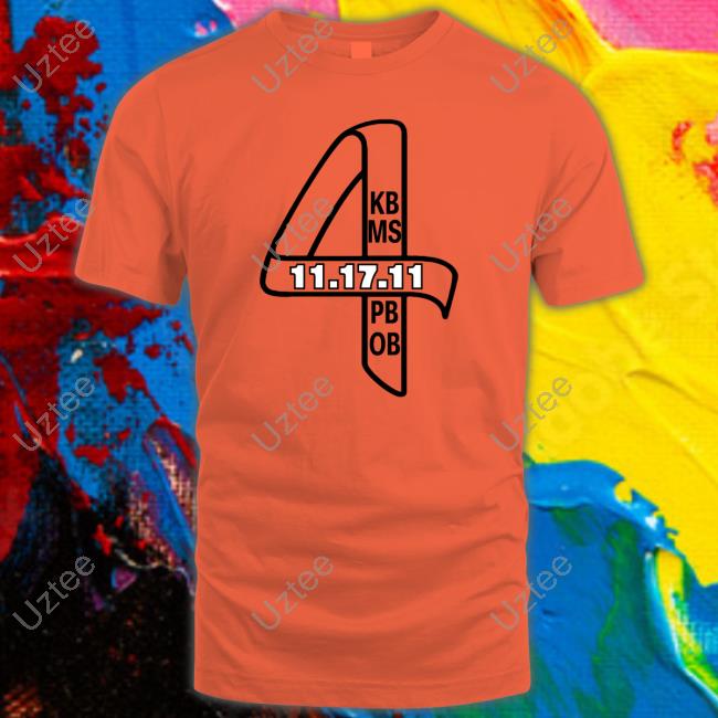 Kb Ms Pb Ob 11.17.11 Tee Shirt
