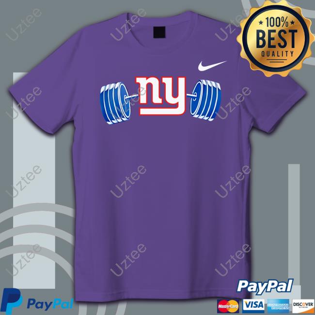 Ny Barbell Long Sleeve Tee Shirt