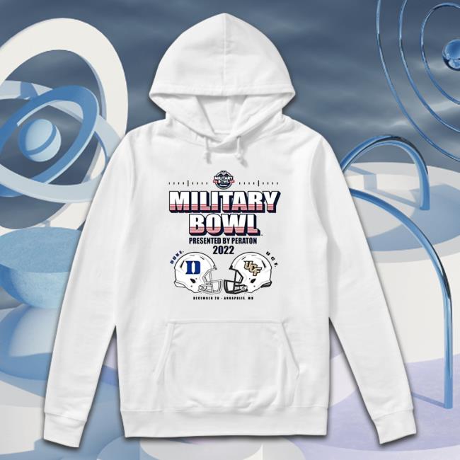Official Duke Blue Devils Vs Ucf Knights Military Bowl 2022 Matchup shirt