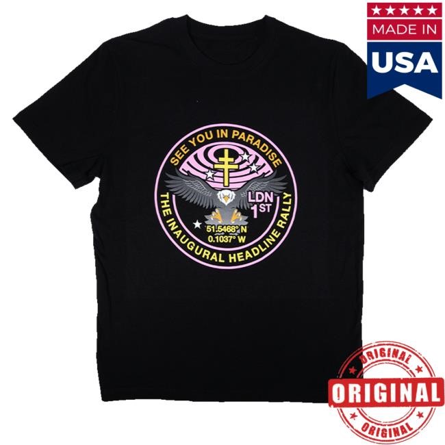Official President Band Merch Shop Store Inaugural Rally Shirt