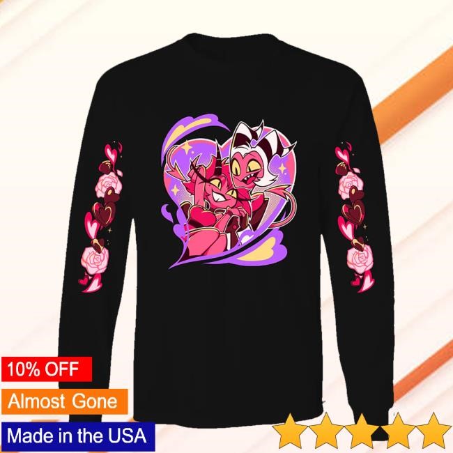 Millie And Moxxie Valentines 2025 Long Sleeve T Shirt