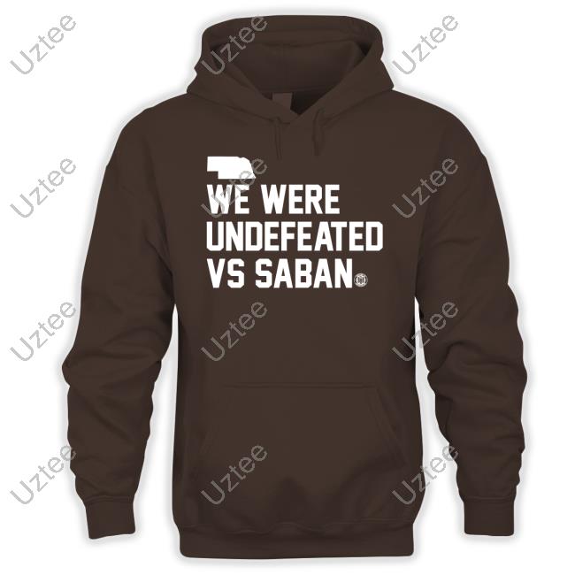 Bbbprinting Store We Were Undefeated Vs Saban Tee