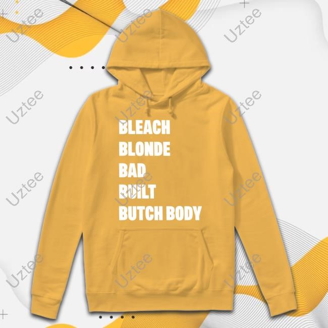 Jasmine Crockett Wearing Bleach Blonde Bad Built Butch Body Tee Shirt