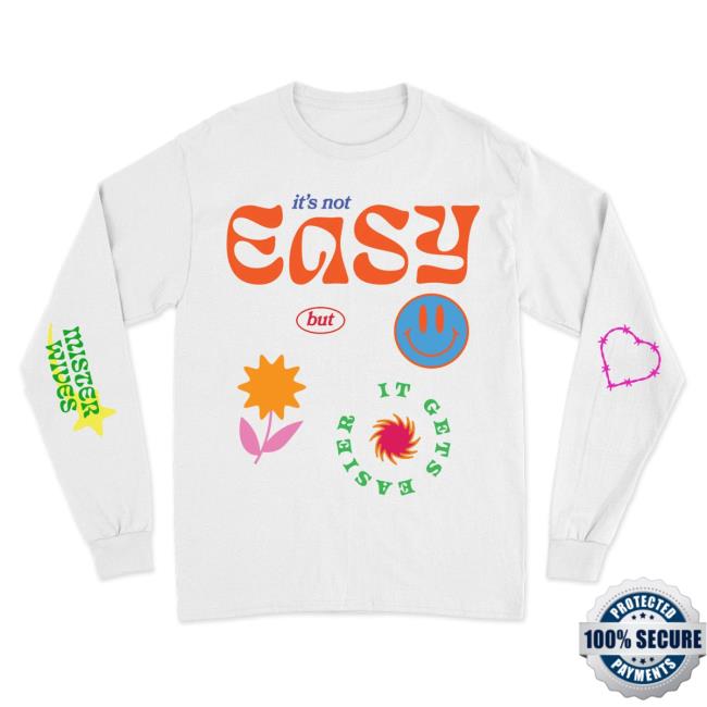 Official MisterWives Merch Store MisterWives It's Not Easy Long Sleeve T-Shirt