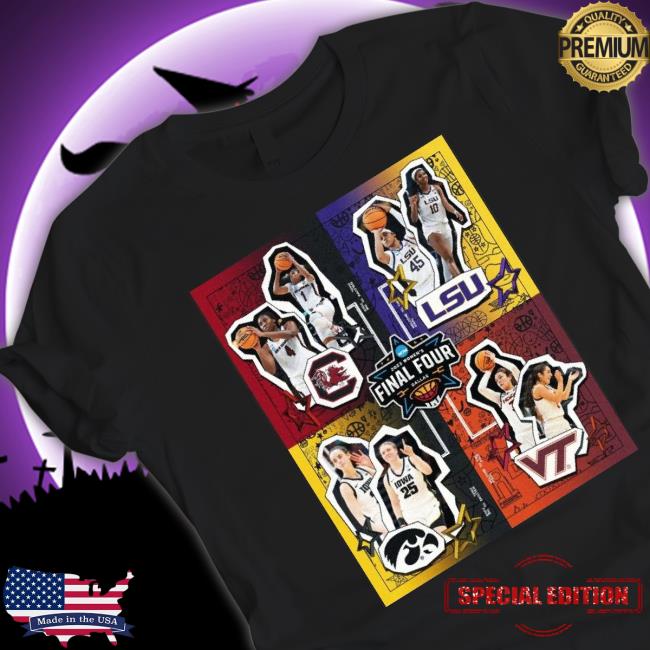 Ncaa 2023 Women’S Final Four Dallas Four 4 Team Shirt