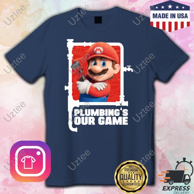 Mario Plumbing's Our Game Tee