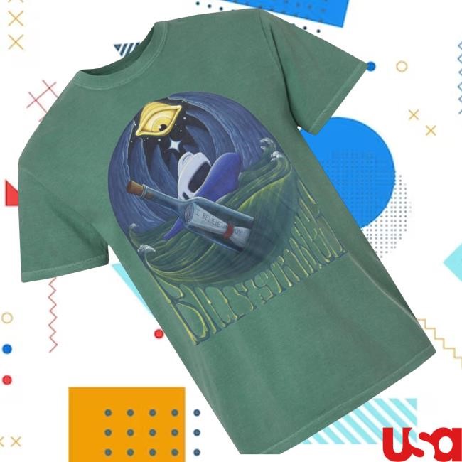 Official Billystrings Merch Shop Store Message In A Bottle T Shirt