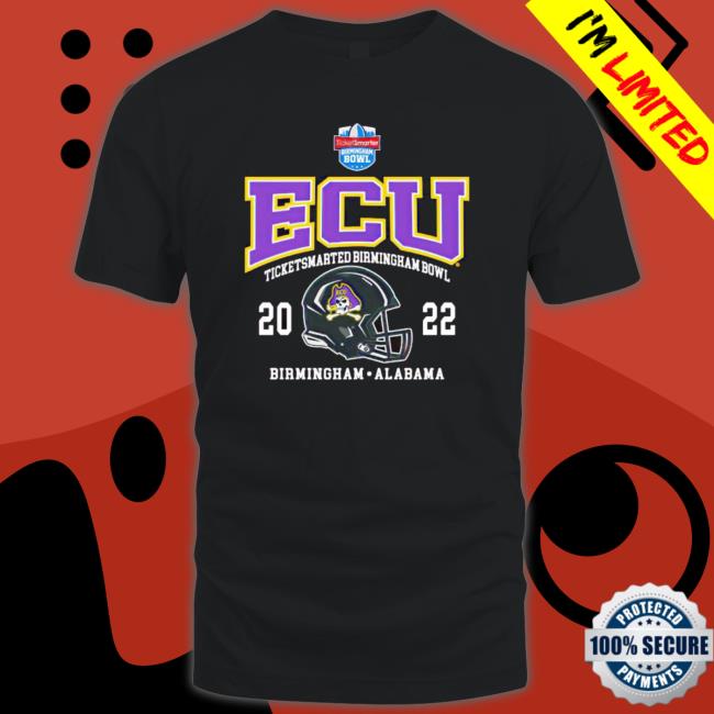 East Carolina Pirates 2022 Birmingham Bowl Tee Shirt