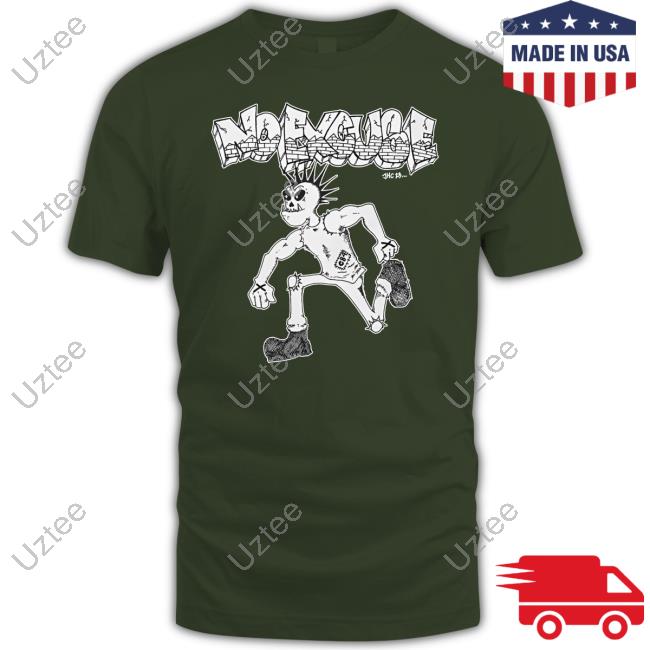 Trueside Records No Excuse Edge Punk T Shirt