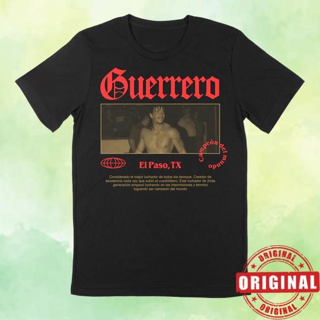 Official Suplex Apparel Splx X Guerrero Tee Shirt