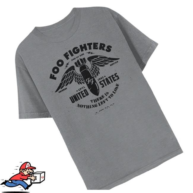 Official Foo Fighters One By One T Shirt