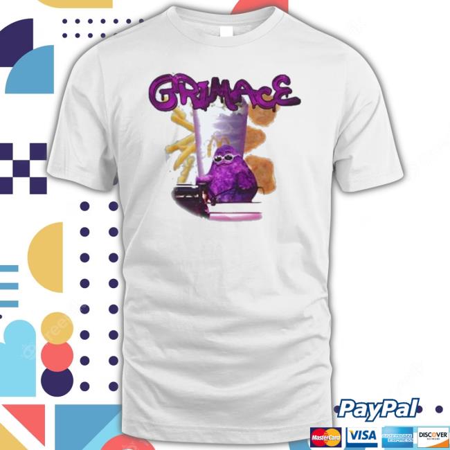 Official Grimace Giggle Grab Clothing shirt