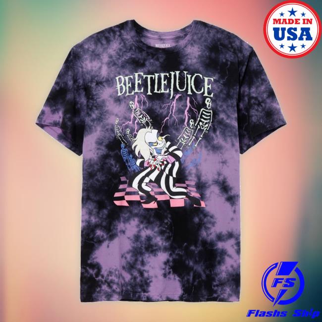 Beetlejuice Animated Tie-Dye Sweatshirt