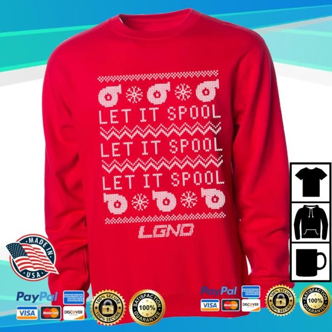 Lgndsupplyco Merch Store Let It Spool Holiday T-Shirt