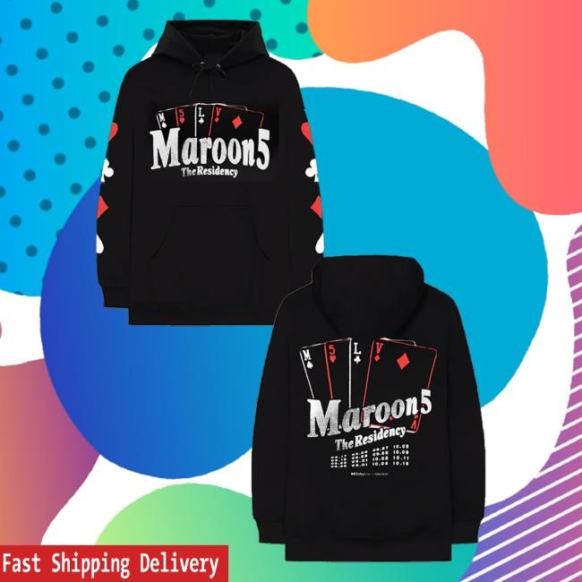 Official Maroon 5 Store The Residency Sweaters