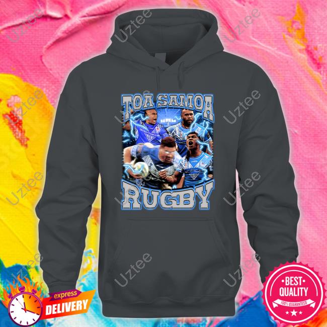 Toa Samoa Rugby Shirts Fanessah Merch Toa Samoa Rugby Hoodie