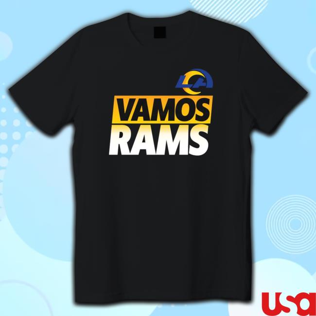 Los Angeles Rams Vamos American Football Logo Crewneck Sweatshirt