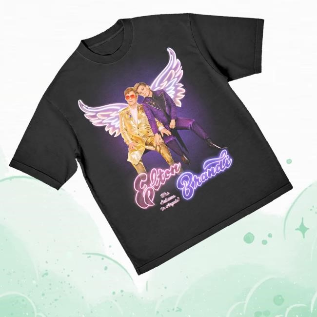 Official Elton John Official Store Who Believes In Angels? Alternate Album Cover T Shirt