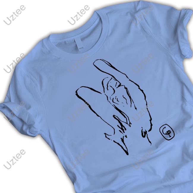 Caroline Polachek Store Crude Drawing Hooded Sweatshirt