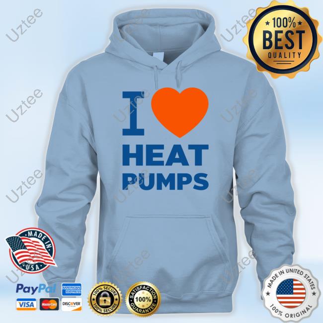 David Eby I Love Heat Pumps Tee David Eby Wearing I Love Heat Pumps Tee Kate Mckenna