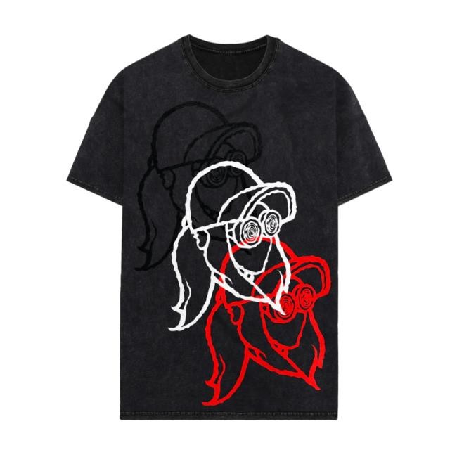 Rezz Merch Store Rezz 3 Two Many Stonewash Hooded Sweatshirt