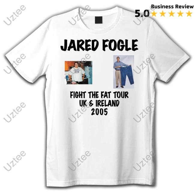 Internetkendra Jared Fogle Fight The Fat Tour Uk And Ireland 2005 Tee
