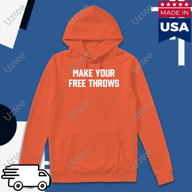 Rico Bo$Co Make Your Free Throws Hooded Sweatshirt Barstool Sports Store Make Your Free Throws Hoodie