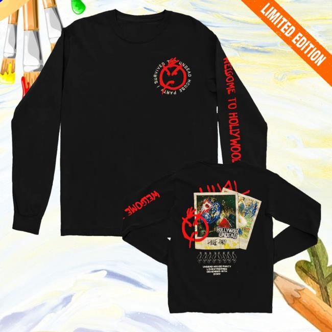 Hollywood Undead Merch Store Shop I Survived T-Shirt