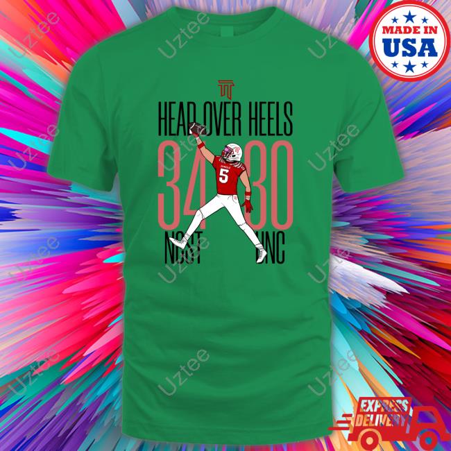 Head Over Heels Ncst Unc Shirt Thayer Thomas