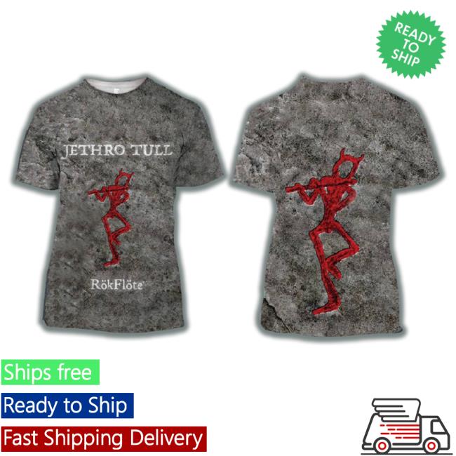 Jethro Tull Rokflote Album Cover 3D Hoodie Sweatshirt