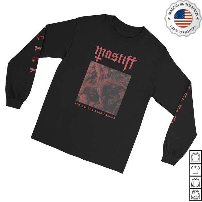 Deprecipice Merch Mastiff Black Crewneck Sweatshirt