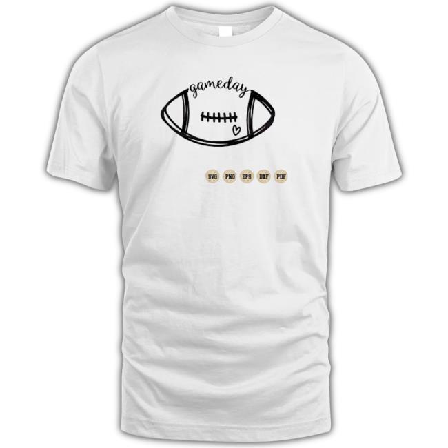 Original Football Game Day Drawing Ball Shirt