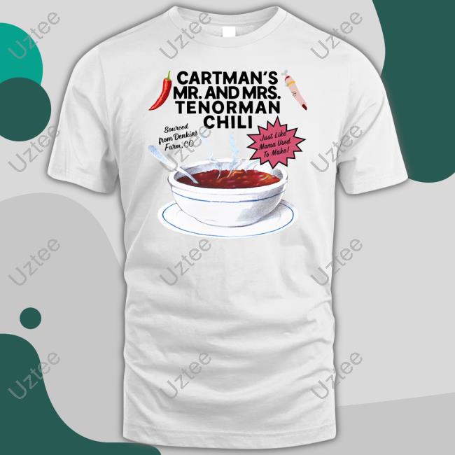 Goodshirts Store Cartman's Mr. And Mrs. Tenorman Chili Sweatshirt
