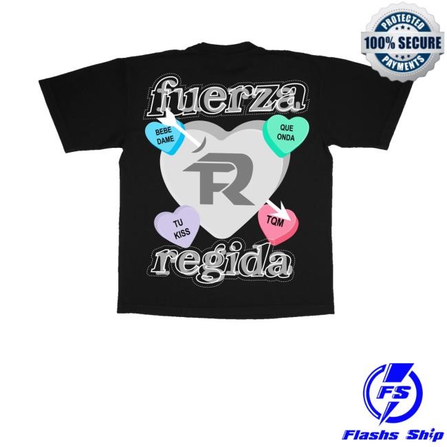 Fuerzaregida Shop Candy Hearts T-Shirt