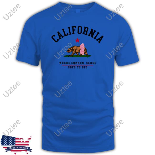 California Where Common Sense Goes To Die Hoodie