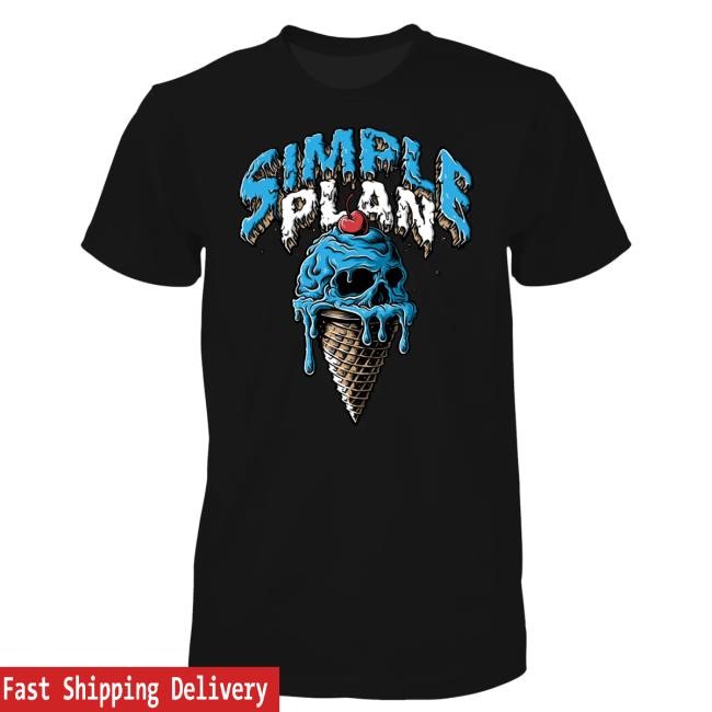 Simple Plan Merch Shop Ice Cream Classic Shirt